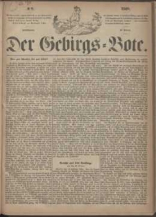 Der Gebirgsbote, 1868, nr 8