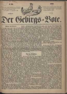 Der Gebirgsbote, 1868, nr 25