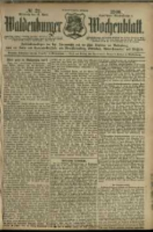 Waldenburger Wochenblatt, Jg. 46, 1900, nr 29