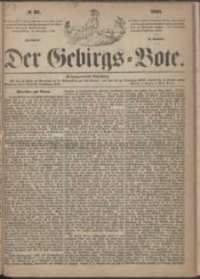 Der Gebirgsbote, 1868, nr 39