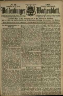 Waldenburger Wochenblatt, Jg. 46, 1900, nr 32