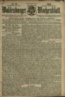 Waldenburger Wochenblatt, Jg. 46, 1900, nr 34