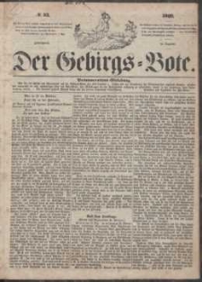 Der Gebirgsbote, 1868, nr 52