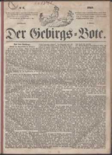 Der Gebirgsbote, 1869, nr 6