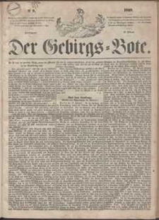 Der Gebirgsbote, 1869, nr 9