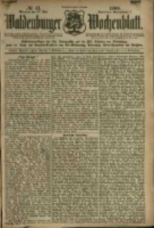 Waldenburger Wochenblatt, Jg. 46, 1900, nr 41