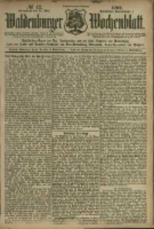 Waldenburger Wochenblatt, Jg. 46, 1900, nr 42