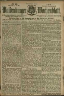 Waldenburger Wochenblatt, Jg. 46, 1900, nr 43