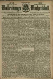 Waldenburger Wochenblatt, Jg. 46, 1900, nr 47