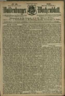 Waldenburger Wochenblatt, Jg. 46, 1900, nr 48