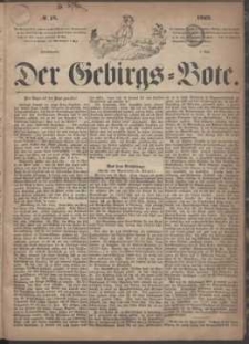 Der Gebirgsbote, 1869, nr 18