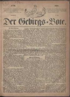 Der Gebirgsbote, 1869, nr 24
