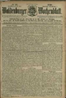Waldenburger Wochenblatt, Jg. 46, 1900, nr 56