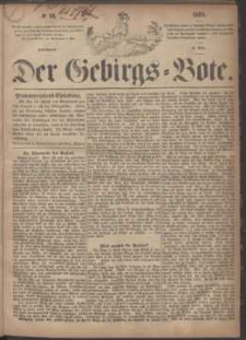 Der Gebirgsbote, 1871, nr 13