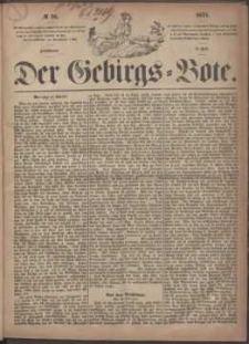 Der Gebirgsbote, 1871, nr 16