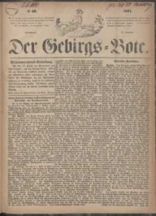 Der Gebirgsbote, 1871, nr 53