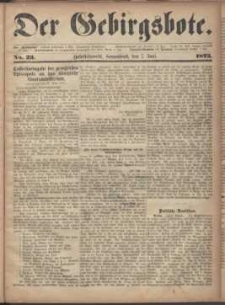 Der Gebirgsbote, 1873, nr 23