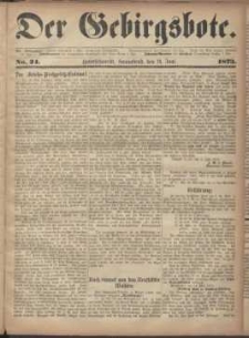 Der Gebirgsbote, 1873, nr 24