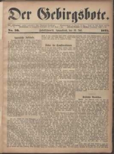 Der Gebirgsbote, 1873, nr 30