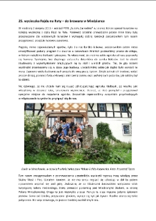 25. wycieczka Rajdu na Raty – do browaru w Miedziance [Dokument elektroniczny]