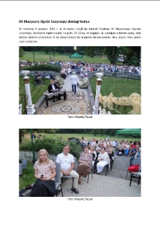 XII Muzyczny Ogród Liczyrzepy dobiegł końca [Dokument elektroniczny]
