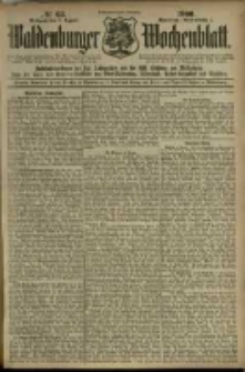 Waldenburger Wochenblatt, Jg. 46, 1900, nr 63