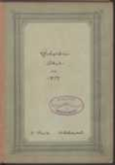 Illustrierter Gebirgsboten Kalender für das Jahr 1877