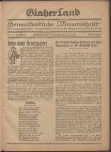 Glatzer Land, 1924, nr 3