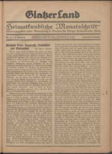 Glatzer Land, 1924, nr 9