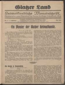 Glatzer Land, 1927, nr 3