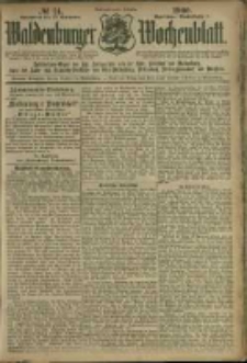 Waldenburger Wochenblatt, Jg. 46, 1900, nr 74