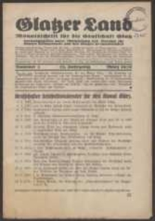 Glatzer Land, 1932, nr 3
