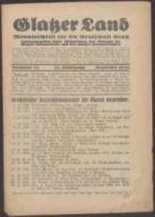 Glatzer Land, 1932, nr 12