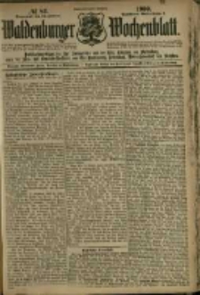 Waldenburger Wochenblatt, Jg. 46, 1900, nr 82