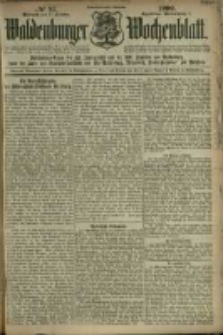 Waldenburger Wochenblatt, Jg. 46, 1900, nr 83