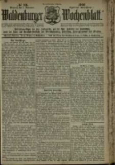 Waldenburger Wochenblatt, Jg. 46, 1900, nr 89