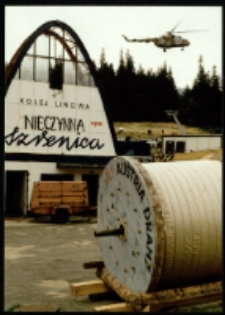 Szklarska Poręba - budowa wyciągu (fot. 2) [Dokument ikonograficzny]