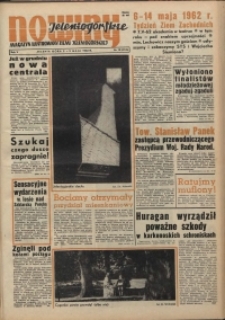 Nowiny Jeleniogórskie : magazyn ilustrowany ziemi jeleniogórskiej, R. 5, 1962, nr 18 (214)