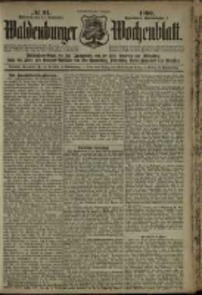 Waldenburger Wochenblatt, Jg. 46, 1900, nr 91