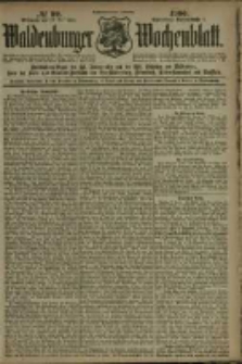 Waldenburger Wochenblatt, Jg. 46, 1900, nr 99