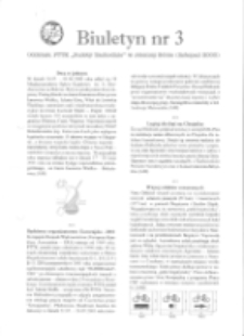 Biuletyn Oddziału PTTK "Sudety Zachodnie" w Jeleniej G&oacute;rze, 2000, nr 3 [Dokument elektroniczny]