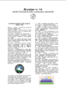 Biuletyn Oddziału PTTK "Sudety Zachodnie" w Jeleniej G&oacute;rze, 2006, nr 14 [Dokument elektroniczny]