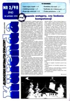 Kurenda : jeleniogórski informator oświatowy, 1998, nr 2 (95)