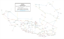 Schemat szlaków pieszych wyznakowanych przez Oddział PTTK Sudety Zachodnie" w Jeleniej Górze [Dokument elektroniczny]