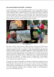 30. wycieczka Rajdu na Raty 2015 – do Bukowca [Dokument elektroniczny]