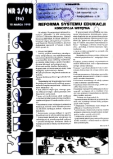 Kurenda : jeleniogórski informator oświatowy, 1998, nr 3 (96)