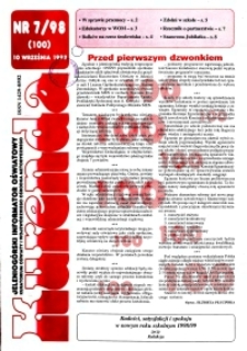 Kurenda : jeleniogórski informator oświatowy, 1998, nr 7 (100)