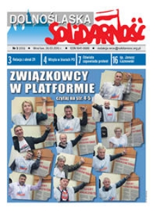 Dolnośląska Solidarność, 2015, nr 3 (355)