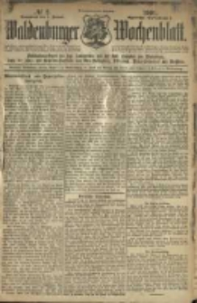 Waldenburger Wochenblatt, Jg. 47, 1901, nr 2