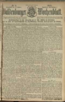 Waldenburger Wochenblatt, Jg. 47, 1901, nr 6